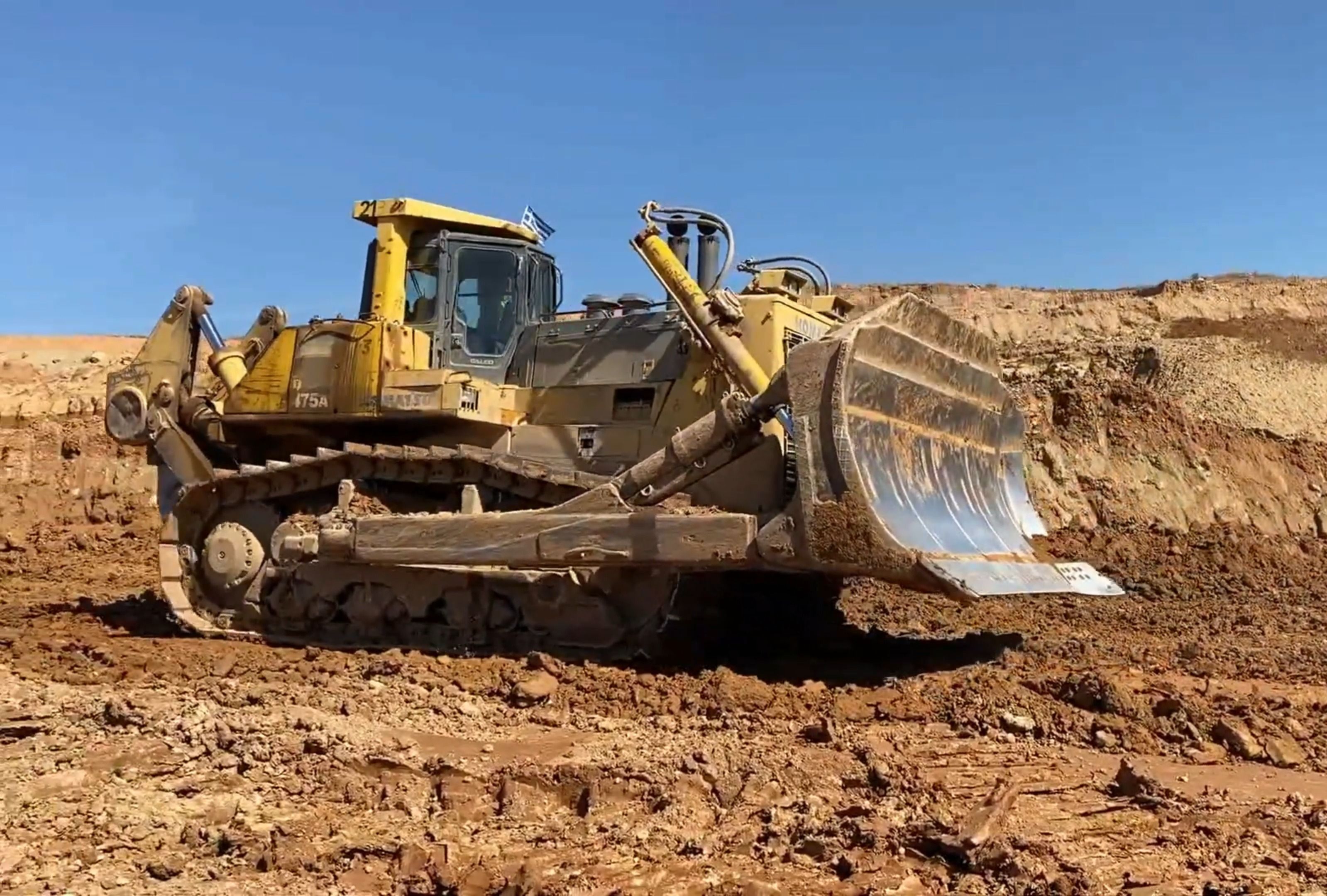 韩国承诺成了空话:说帮巴勒斯坦转头卖推土机给以色列拆房